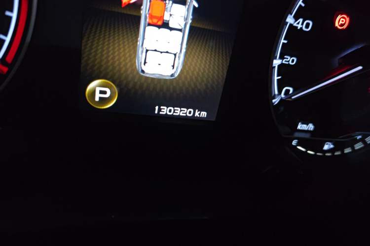 Used Geely Auto Jiajie 2019 1.8TD Automatic Enjoyment Model Odometer Close Up