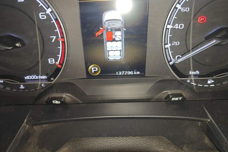 Used Geely Auto Jiajie 2019 1.8TD Automatic Comfort Edition Odometer Close Up