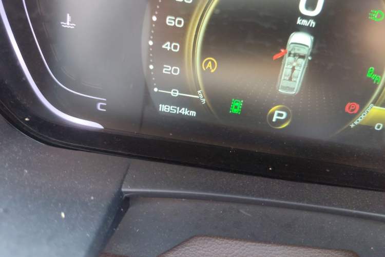 Used Geely Auto Jiajie 2019 1.5TD MHEV DCT Deluxe Edition Odometer Close Up