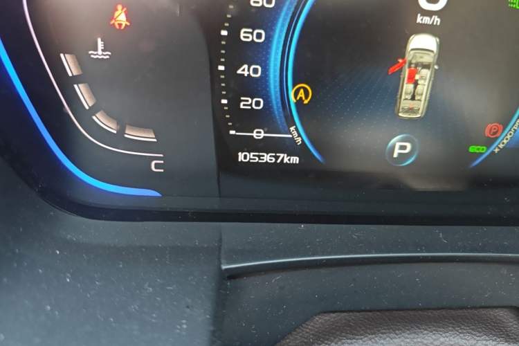 Used Geely Auto Jiajie 2019 1.5TD MHEV DCT Luxury Edition Odometer Close Up
