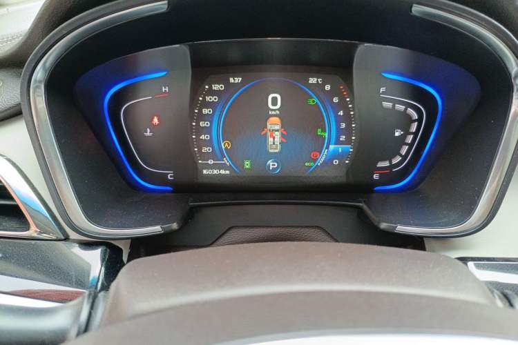 Used Geely Auto Jiajie 2019 1.5TD MHEV DCT Deluxe Edition Odometer Close Up