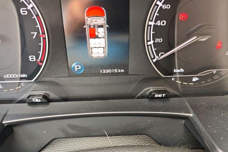 Used Geely Auto Jiajie 2019 1.8TD Automatic Enjoyment Model Odometer Close Up