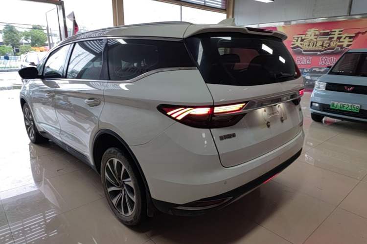 Used Geely Auto Jiajie 2019 1.5TD MHEV DCT Deluxe Edition Rear Left 45 Deg