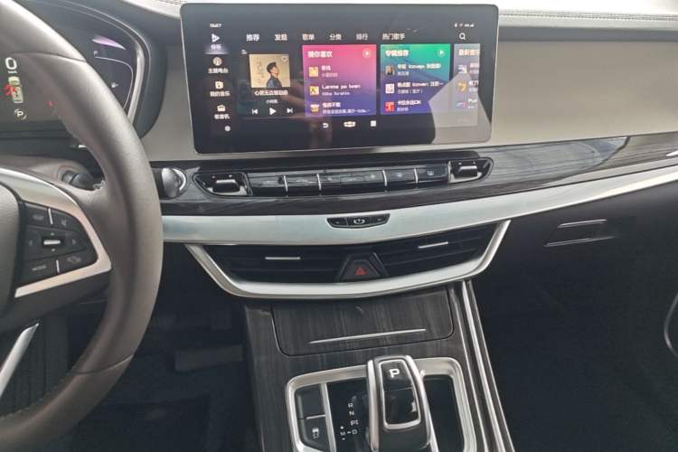 Used Geely Auto Jiajie 2021 1.8TD DCT Luxury Model Audio And AC Panel