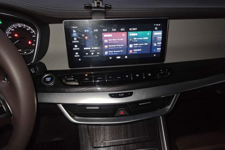 Used Geely Auto Jiajie 2021 1.8TD DCT Comfort Model Audio And AC Panel