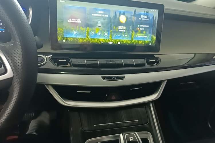 Used Geely Auto Jiajie 2021 1.8TD DCT Luxury Model Audio And AC Panel