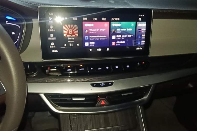 Used Geely Auto Jiajie 2021 Zhiqing 1.5TD DCT Luxury Model Audio And AC Panel
