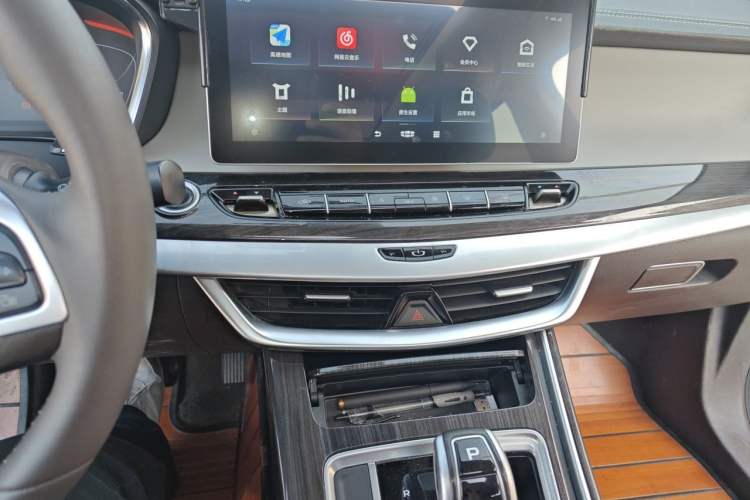 Used Geely Auto Jiajie 2021 1.8TD DCT Luxury Model Audio And AC Panel