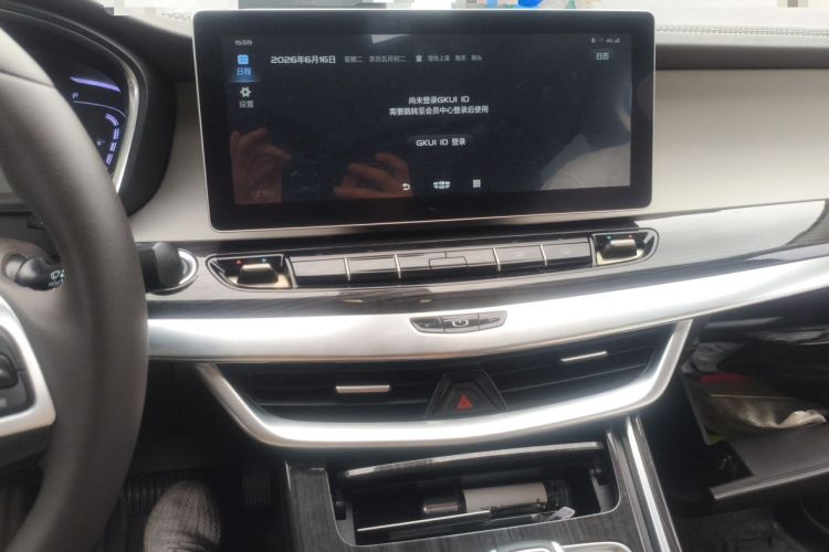 Used Geely Auto Jiajie 2021 1.8TD DCT Luxury Model Audio And AC Panel