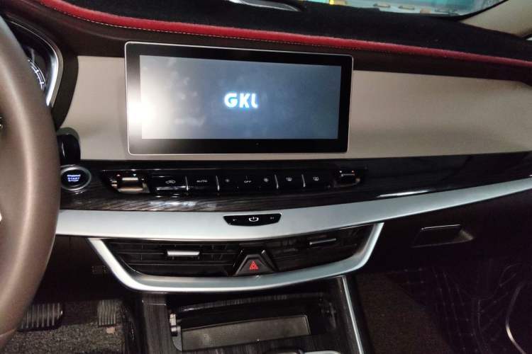 Used Geely Auto Jiajie 2021 1.8TD DCT Comfort Model Audio And AC Panel
