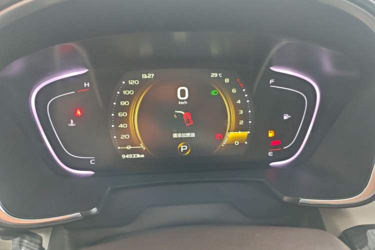 Used Geely Auto Jiajie 2021 1.8TD DCT Luxury Model Instrument Cluster