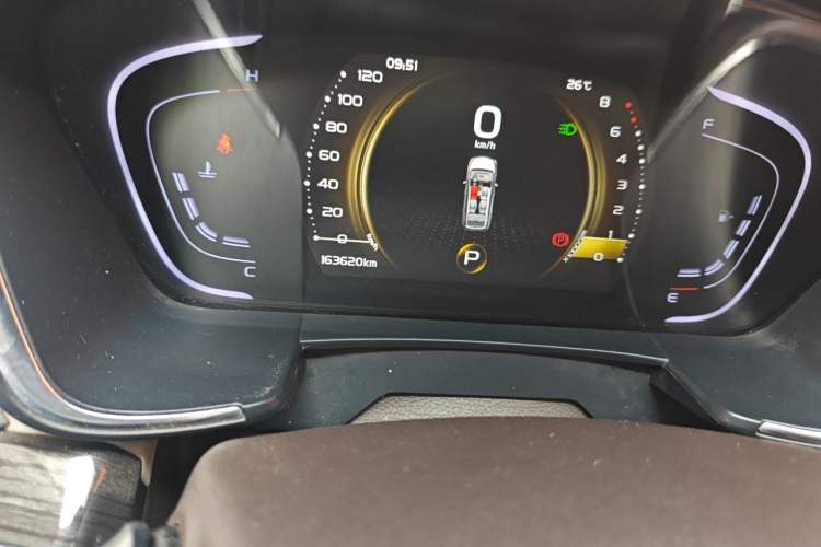 Used Geely Auto Jiajie 2021 1.8TD DCT Luxury Model Odometer Close Up