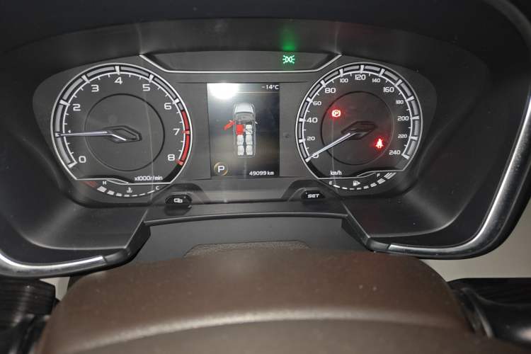 Used Geely Auto Jiajie 2021 1.8TD DCT Comfort Model Odometer Close Up