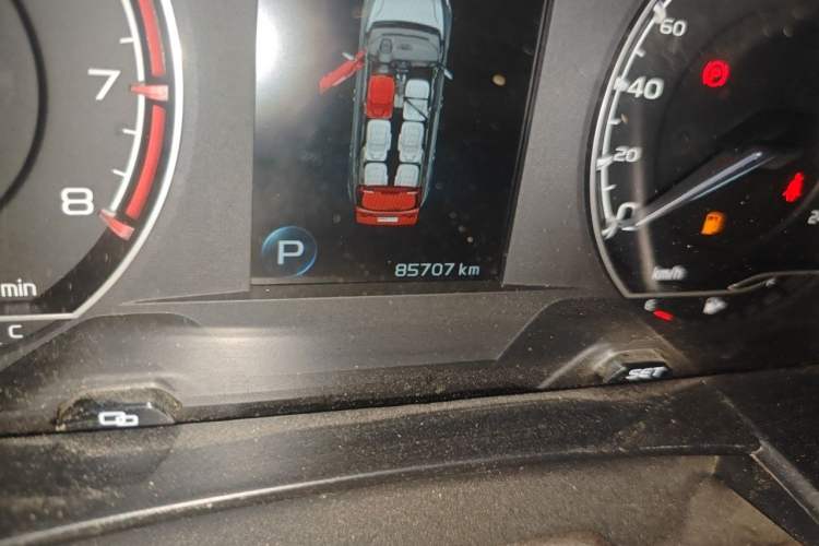 Used Geely Auto Jiajie 2021 1.8TD DCT Comfort Model Odometer Close Up