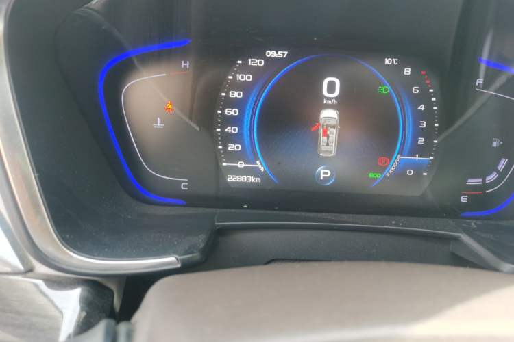 Used Geely Auto Jiajie 2021 1.8TD DCT Luxury Model Odometer Close Up