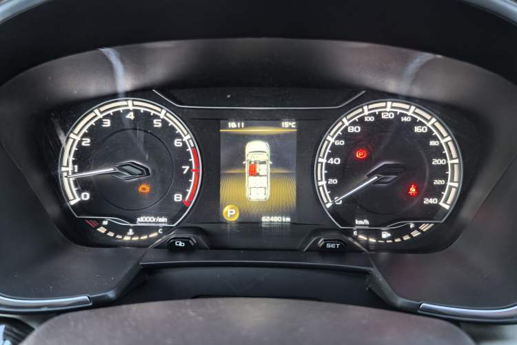 Used Geely Auto Jiajie 2021 1.8TD DCT Comfort Model Odometer Close Up