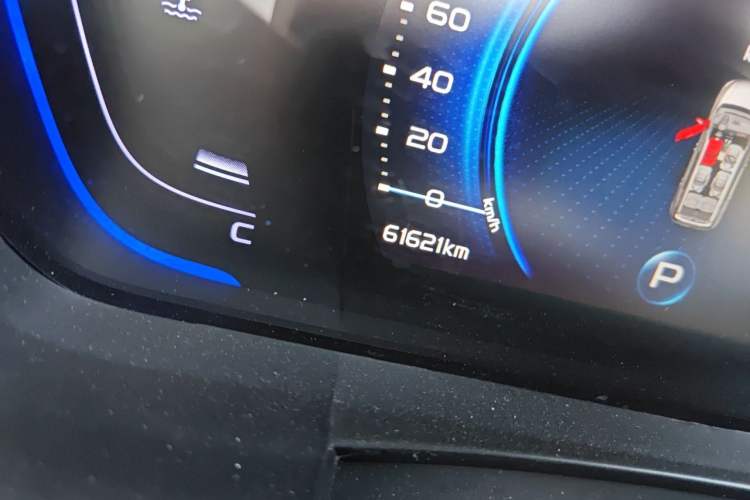 Used Geely Auto Jiajie 2021 1.8TD DCT Luxury Model Odometer Close Up
