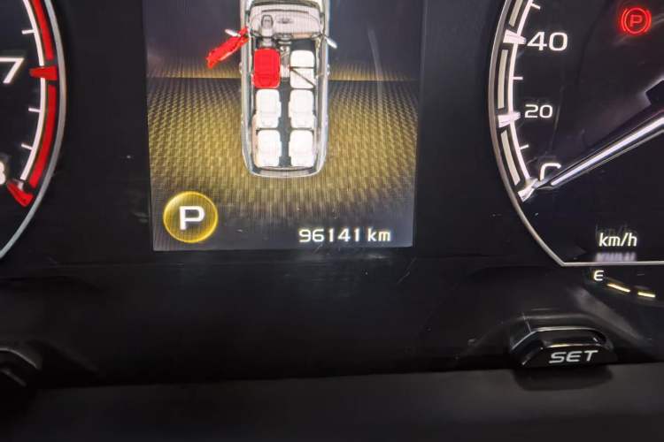 Used Geely Auto Jiajie 2021 1.8TD DCT Comfort Model Odometer Close Up
