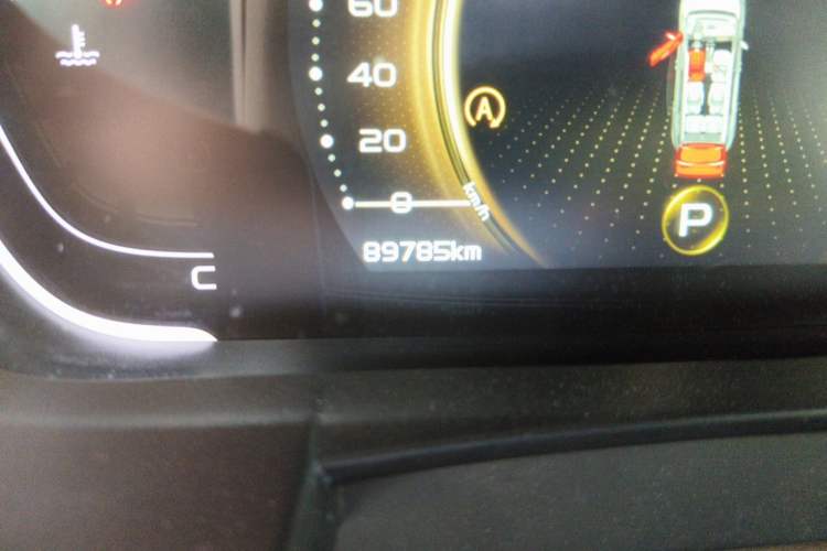 Used Geely Auto Jiajie 2021 Zhiqing 1.5TD DCT Luxury Model Odometer Close Up