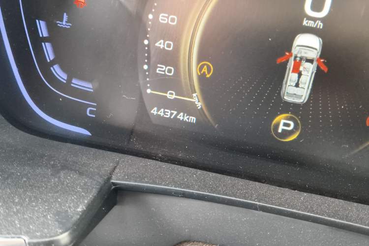 Used Geely Auto Jiajie 2021 Zhiqing 1.5TD DCT Luxury Model Odometer Close Up