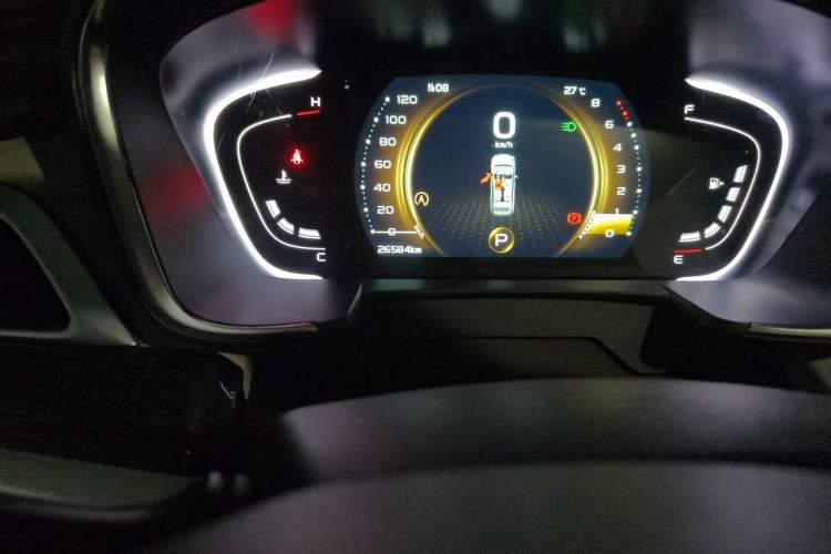 Used Geely Auto Jiajie 2021 Zhiqing 1.5TD DCT Luxury Model Odometer Close Up