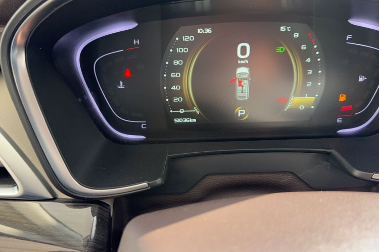 Used Geely Auto Jiajie 2021 1.8TD DCT Luxury Model Odometer Close Up