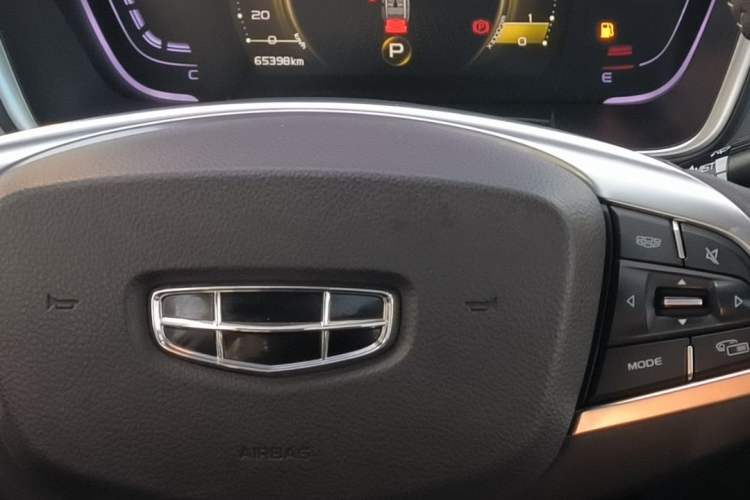 Used Geely Auto Jiajie 2021 1.8TD DCT Luxury Model Odometer Close Up