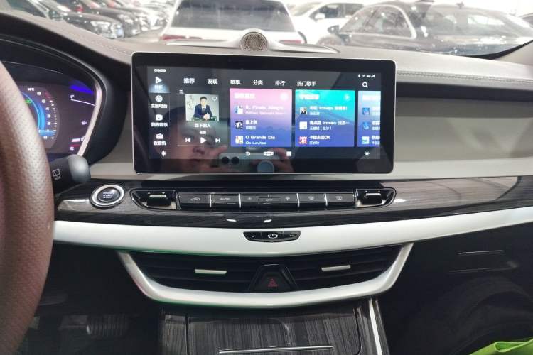 Used Geely Auto Jiajie 2021 1.8TD DCT Luxury Model Audio And AC Panel