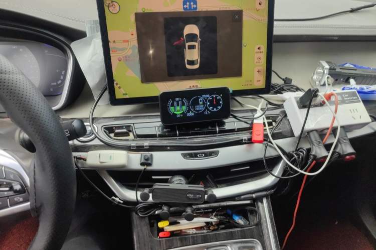 Used Geely Auto Jiajie 2021 1.8TD DCT Luxury Model Audio And AC Panel