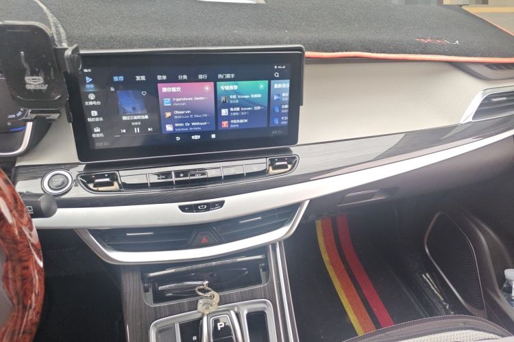 Used Geely Auto Jiajie 2021 1.8TD DCT Luxury Model Audio And AC Panel