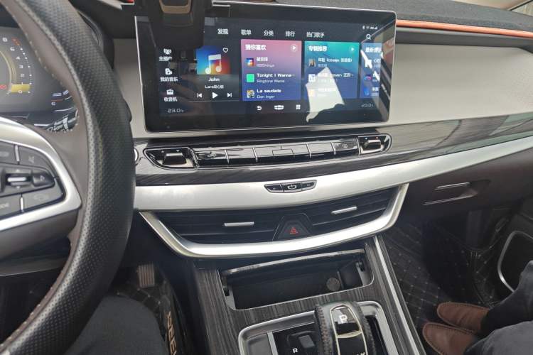 Used Geely Auto Jiajie 2021 1.8TD DCT Luxury Model Audio And AC Panel
