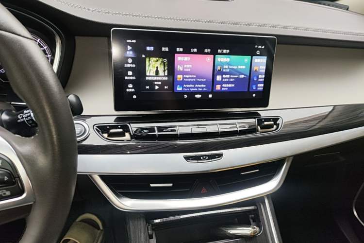 Used Geely Auto Jiajie 2021 1.8TD DCT Comfort Model Audio And AC Panel