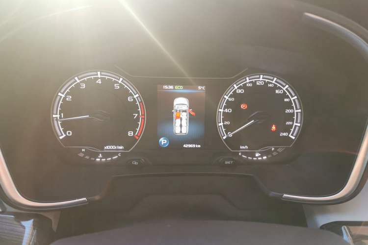 Used Geely Auto Jiajie 2021 1.8TD DCT Luxury Model Instrument Cluster