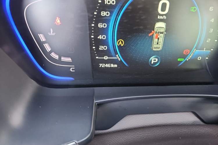 Used Geely Auto Jiajie 2021 Zhiqing 1.5TD DCT Luxury Model Odometer Close Up