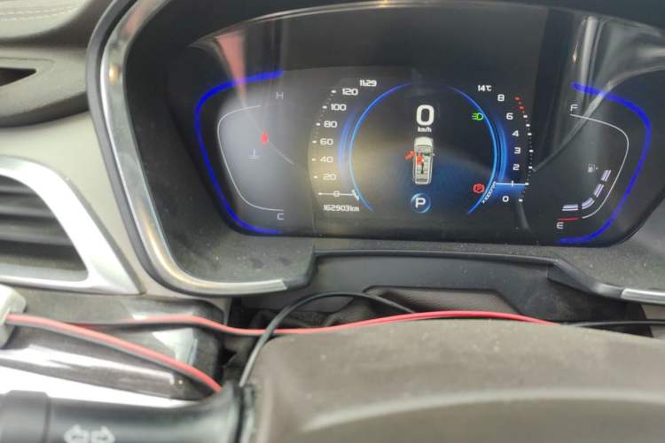 Used Geely Auto Jiajie 2021 1.8TD DCT Luxury Model Odometer Close Up