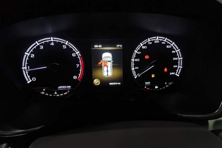 Used Geely Auto Jiajie 2021 1.8TD DCT Comfort Model Odometer Close Up