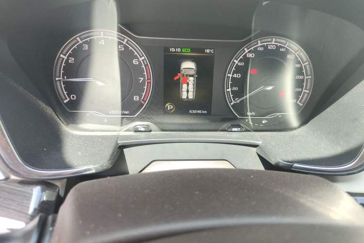 Used Geely Auto Jiajie 2021 1.8TD DCT Comfort Model Odometer Close Up