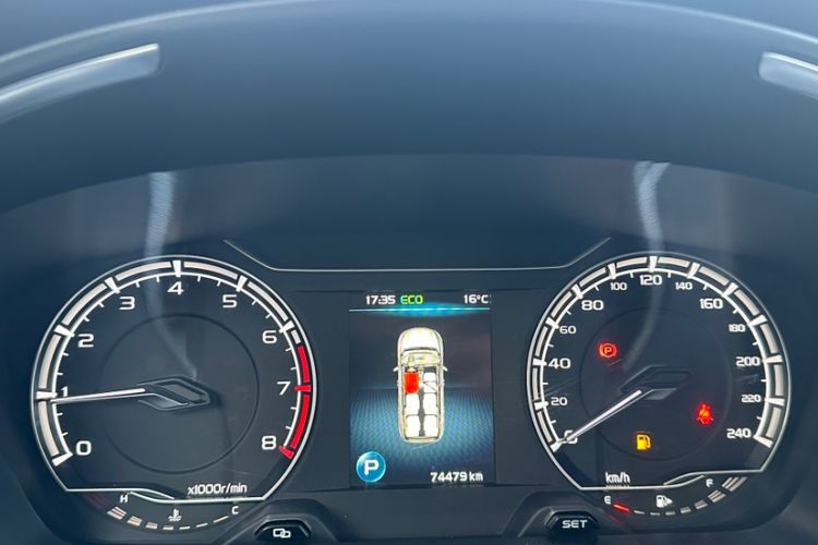 Used Geely Auto Jiajie 2021 1.8TD DCT Comfort Model Odometer Close Up