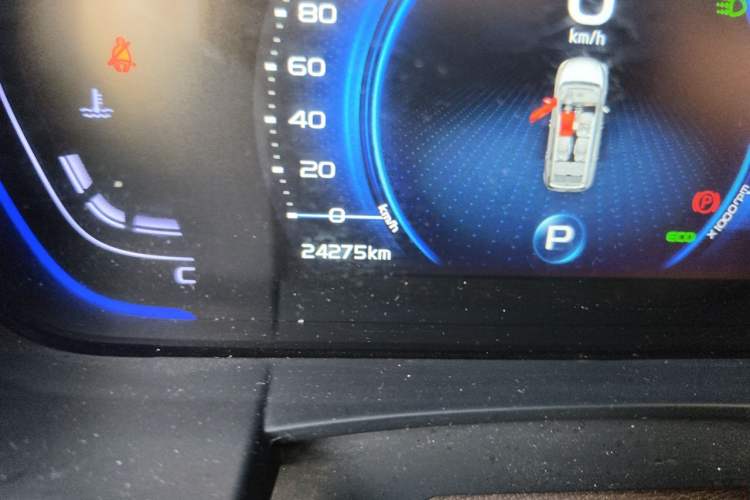Used Geely Auto Jiajie 2021 1.8TD DCT Luxury Model Odometer Close Up