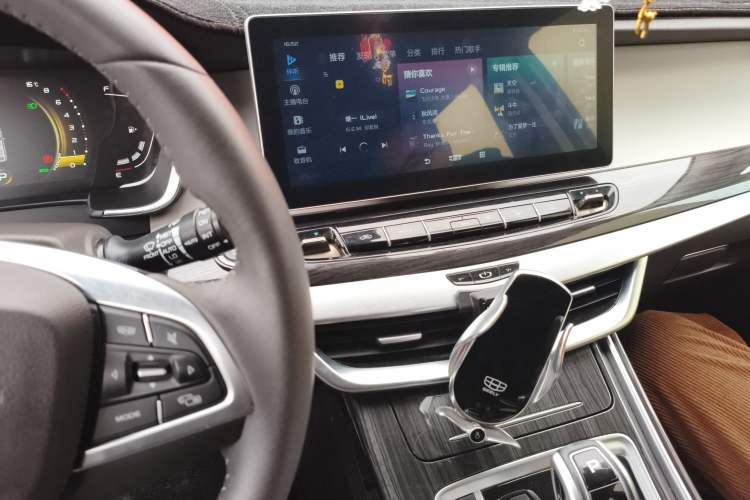 Used Geely Auto Jiajie 2021 1.8TD DCT Luxury Model Audio And AC Panel