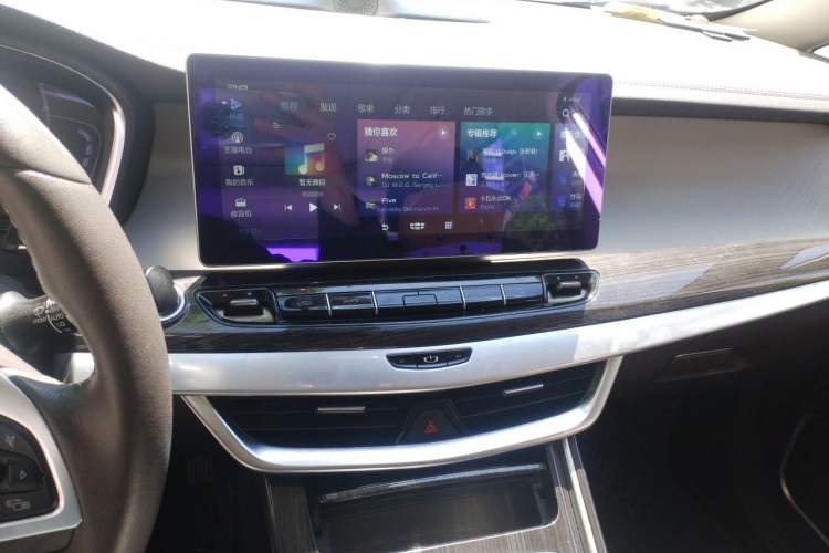 Used Geely Auto Jiajie 2021 1.8TD DCT Luxury Model Audio And AC Panel