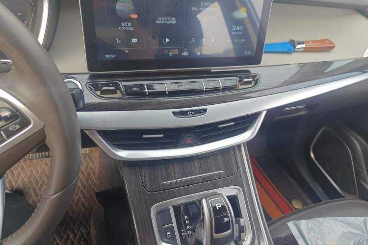 Used Geely Auto Jiajie 2021 1.8TD DCT Luxury Model Audio And AC Panel