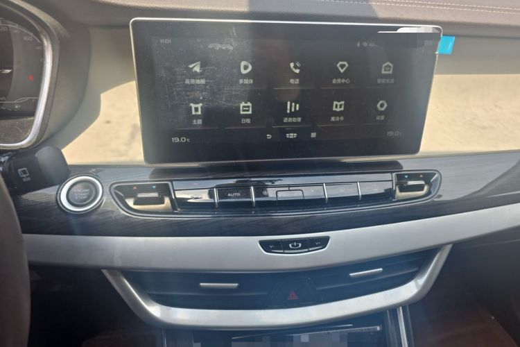 Used Geely Auto Jiajie 2021 1.8TD DCT Comfort Model Audio And AC Panel