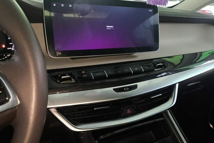 Used Geely Auto Jiajie 2021 1.8TD DCT Comfort Model Audio And AC Panel