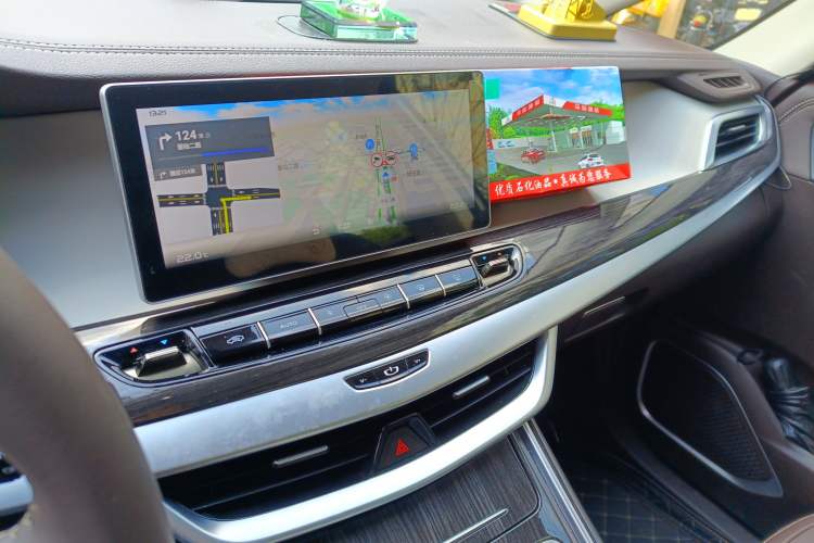 Used Geely Auto Jiajie 2021 1.8TD DCT Comfort Model Audio And AC Panel