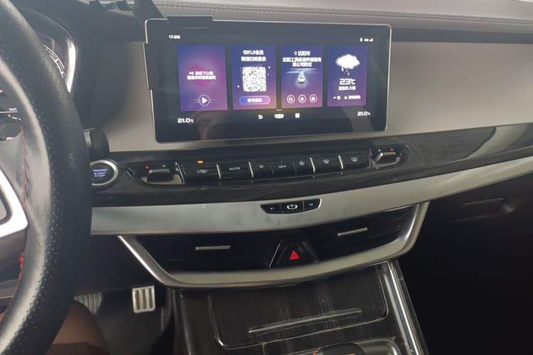 Used Geely Auto Jiajie 2021 1.8TD DCT Comfort Model Audio And AC Panel
