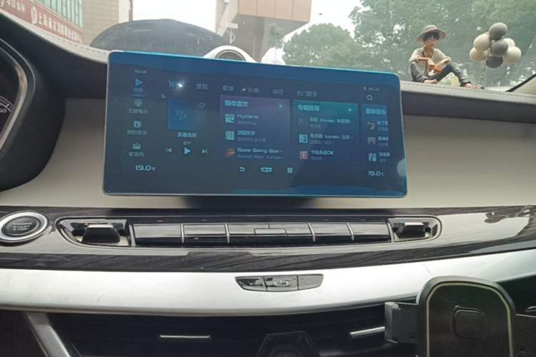 Used Geely Auto Jiajie 2021 1.8TD DCT Comfort Model Audio And AC Panel