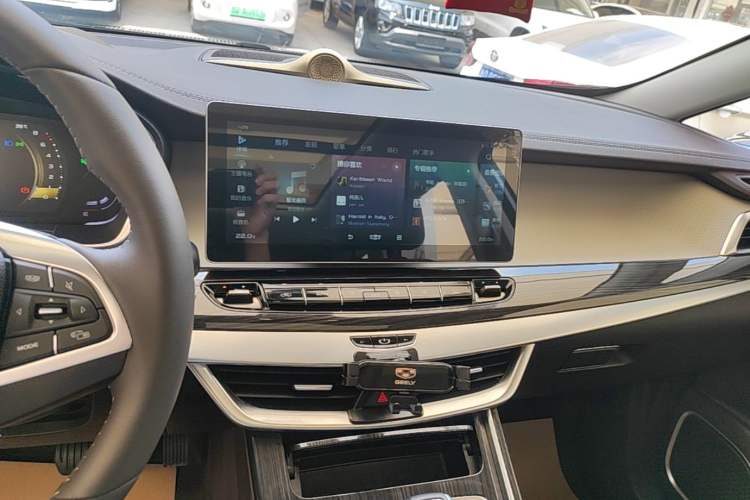 Used Geely Auto Jiajie 2021 1.8TD DCT Luxury Model Audio And AC Panel