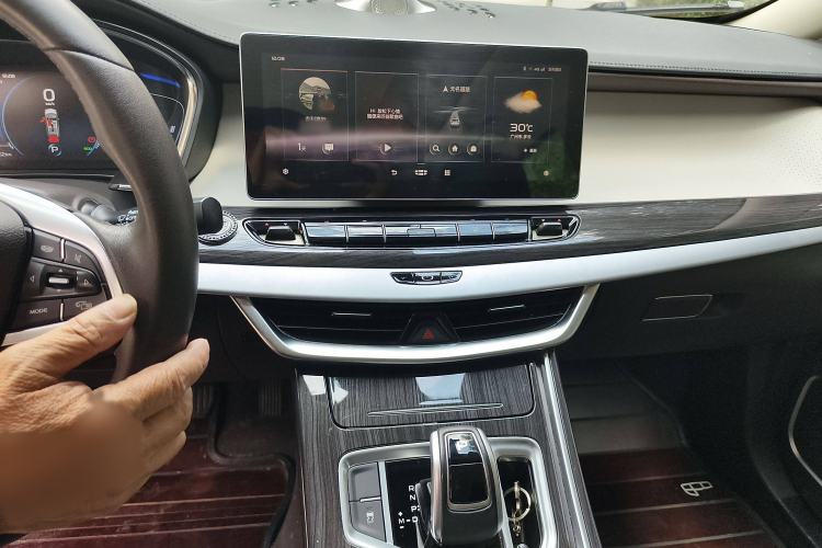 Used Geely Auto Jiajie 2021 1.8TD DCT Luxury Model Audio And AC Panel