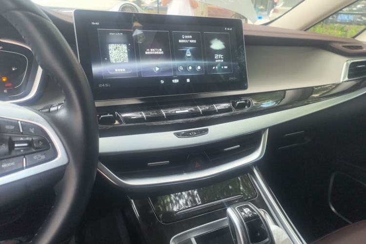 Used Geely Auto Jiajie 2021 1.8TD DCT Luxury Model Audio And AC Panel